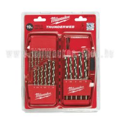 Milwaukee THUNDERWEB HSS-G 19 db-os fémfúró készlet