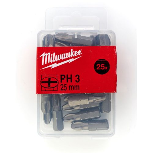 Milwaukee PH3 25 mm bitfej - 25 db