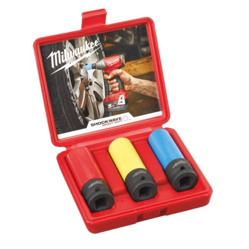 Milwaukee 1/2" Dugókulcs készlet könnyűfém felnikhez