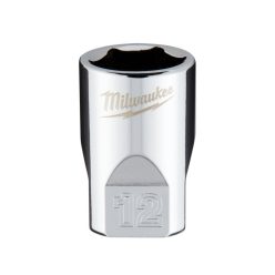Milwaukee ¼″ Dugókulcsbetét rövid 12 mm