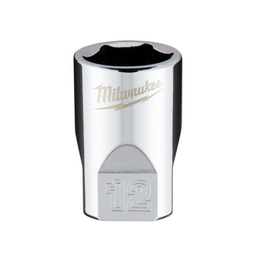 Milwaukee ¼″ Dugókulcsbetét rövid 12 mm