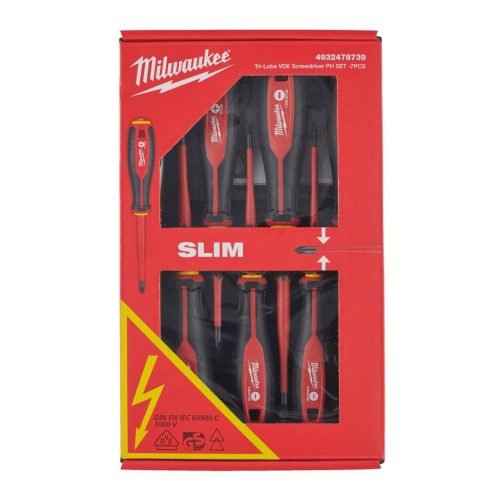 Milwaukee Tri-Lobe VDE csavarhúzó PH 7 db