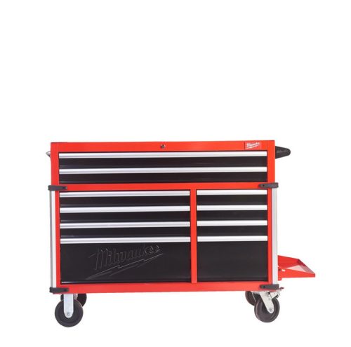 Milwaukee 46″/117 cm 10 fiókos acél szerszámkocsi SRC46-1