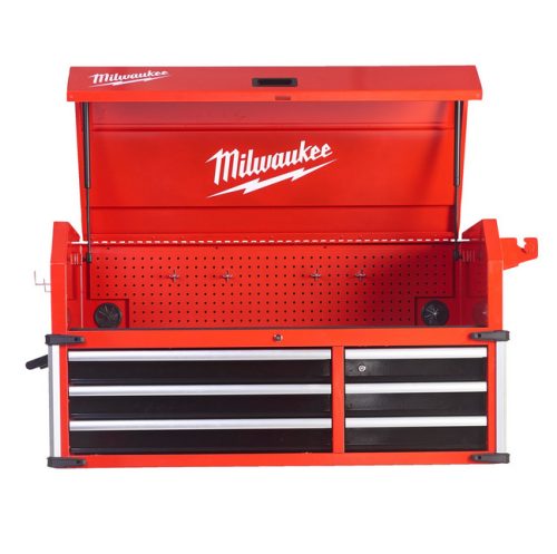 Milwaukee 46″/117 cm 6 fiókos acél tároló felső láda STC46-1