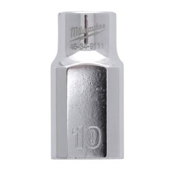 Milwaukee ½″ Dugókulcsbetét rövid 10 mm