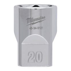 Milwaukee ½″ Dugókulcsbetét rövid 20 mm