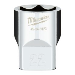 Milwaukee ½″ Dugókulcsbetét rövid 22 mm