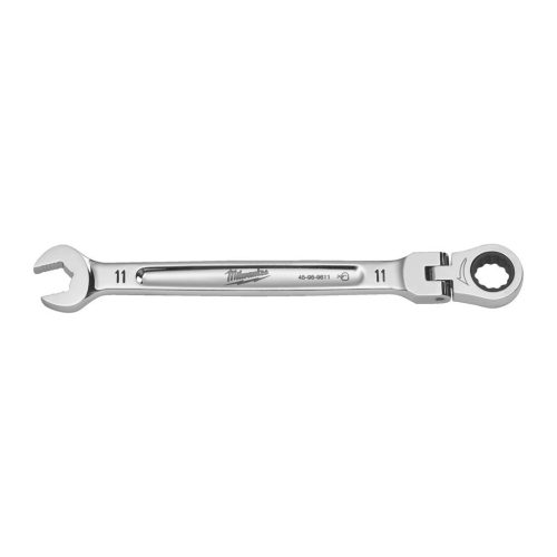 Milwaukee MAX BITE™ csuklós fejű racsnis csillag-villáskulcs 11 mm