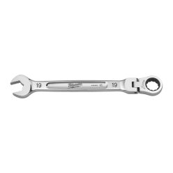   Milwaukee MAX BITE™ csuklós fejű racsnis csillag-villáskulcs 19 mm