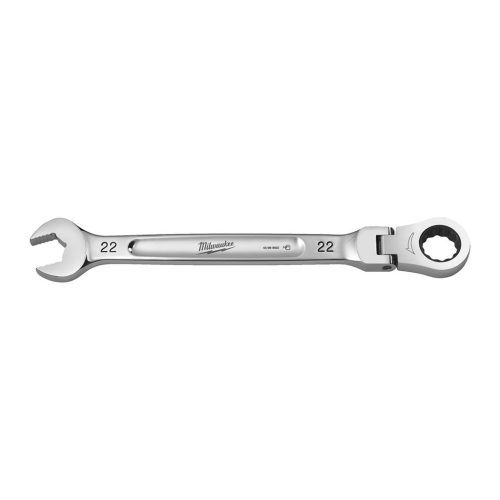 Milwaukee MAX BITE™ csuklós fejű racsnis csillag-villáskulcs 22 mm