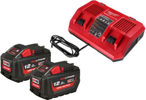 Milwaukee M18HNRG03-122 akkumulátor és töltő szett