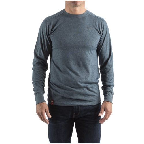 Milwaukee HIBRID hosszú ujjú póló - kék HT LS BLU XXL