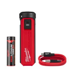   Milwaukee REDLITHIUM™L4 PPS-301 USB hordozható áramforrás és töltő készlet