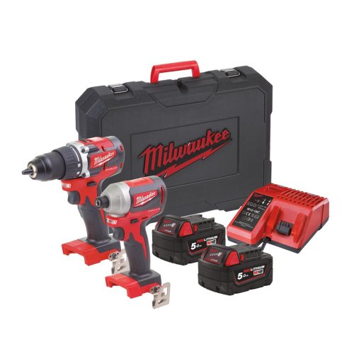 Milwaukee M18™ CBLPP2B-502C kompakt szénkefe nélküli erőcsomag