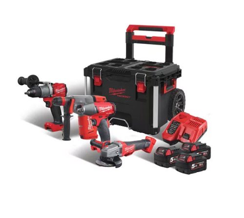 Milwaukee M18 FPP4A-503P akkumulátoros erőcsomag