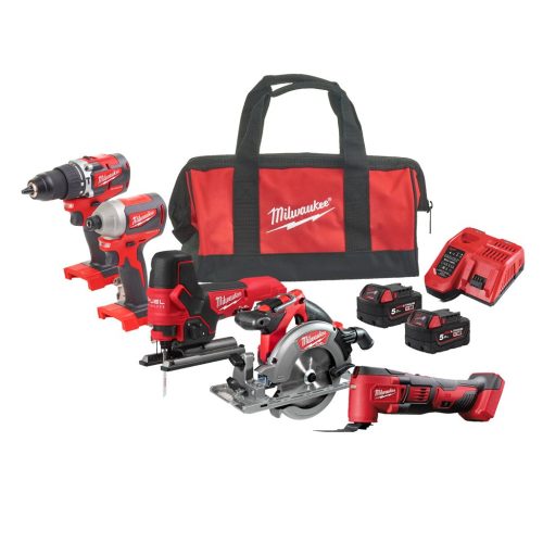 Milwaukee M18™ FPP5K-502B erőcsomag