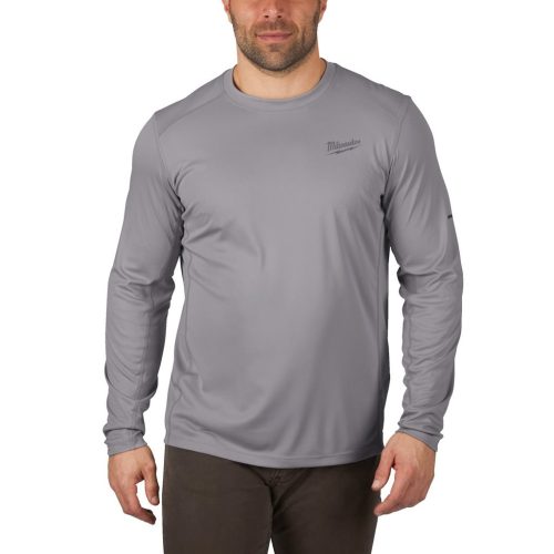 Milwaukee WORKSKIN™ technikai hosszú ujjú póló-szürke WWLSG XXL