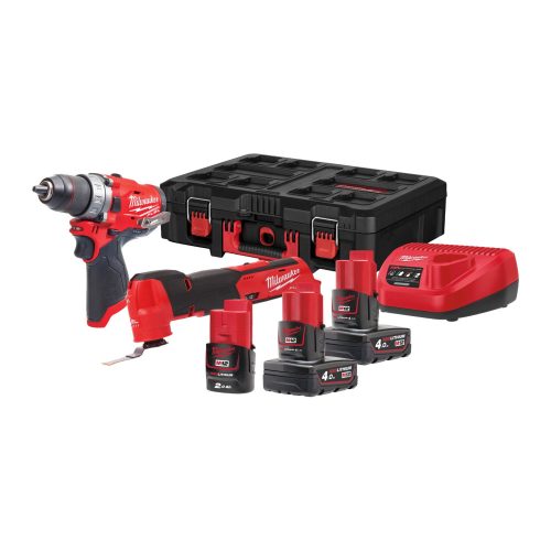 Milwaukee M12 FPP2AX-423P FUEL™ promo erőcsomag