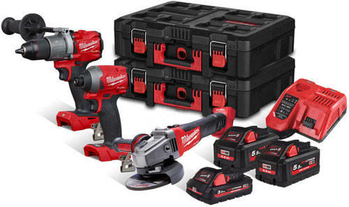 Milwaukee M18 FPP3O2-533P akkumulátoros erőcsomag