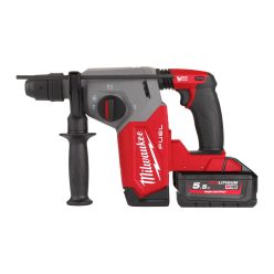   Milwaukee M18 FHX-552X FUEL™ 4 fokozatú 26 mm SDS-Plus kalapács FIXTEC™ tokmánnyal