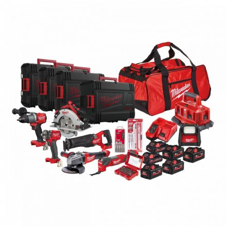 Milwaukee M18PP8B-586P szénkefementes erőcsomag