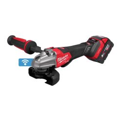   Milwaukee M18 FSAGSVO125X-502X FUEL™ 125 mm-es biztonsági sarokcsiszoló változtatható sebességgel és ONE-KEY™ funkcióval