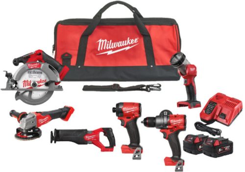 Milwaukee M18 FPP6G3-502B akkumulátoros erőscsomag
