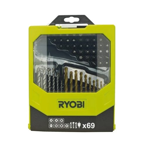 Ryobi 69 db-os bit készlet RAK69MIX
