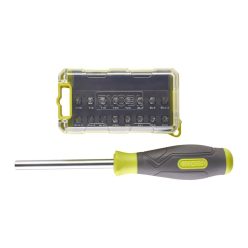 Ryobi 17 db-os vegyes csavarhúzó készlet