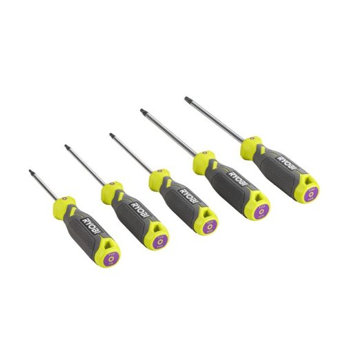 Ryobi 5 db-os mágneses Torx csavarhúzó készlet