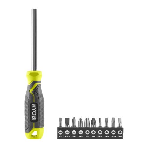 Ryobi 11 db-os vegyes csavarhúzó készlet