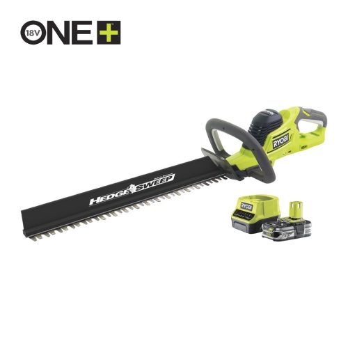 Ryobi RHT1850H25HS 18 V Hibrid sövényvágó, 50 cm késsel (1 x 2.5 Ah)
