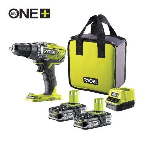 Ryobi R18DD3-215S 18 V fúrócsavarozó (2x1.5Ah)