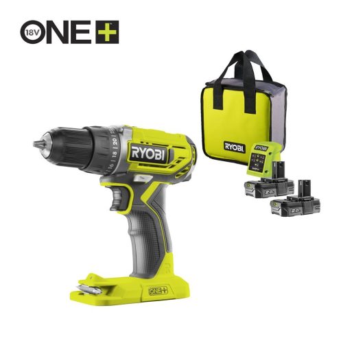 Ryobi R18DD2-220S 18 V fúrócsavarozó (2x2.0Ah)