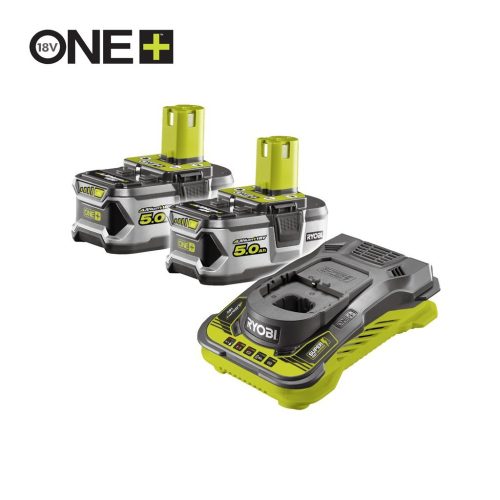 Ryobi RC18150-250 2x5.0Ah Lithium+ akumulátor és töltő