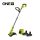 Ryobi RLT183222S 18 V szegélynyíró, 25/30 cm vágási szélesség (2 x 2,0 Ah)