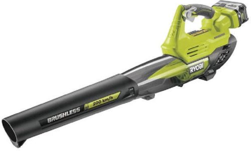 Ryobi RY18BLXA-140 akkumulátoros szénkefe nélküli nagyteljesítményű lombfúvó