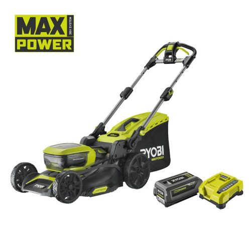 Ryobi RY36LMX46A-150 Max Power akkumulátoros szénkefe nélküli 46 cm-es fűnyíró (1 x 5,0 Ah)