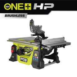   Ryobi RTBS18X-0 18 V HP akkumulátoros 210 mm-es asztali körfűrész