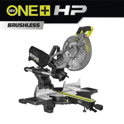Ryobi RMS18254X-0 18 V HP nagy teljesítményű szénkefe nélküli akkumulátors 254 mm-es gérvágó